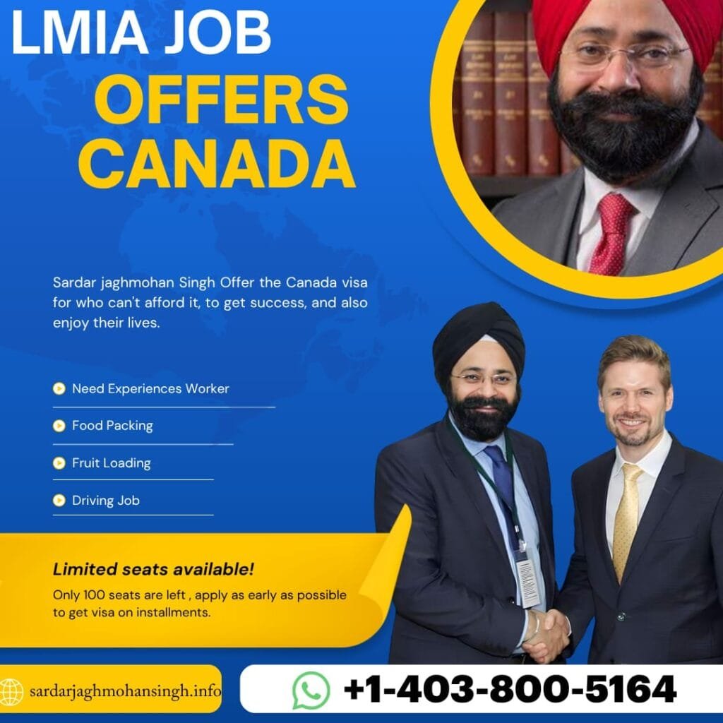 LMIA Job Offers Canada