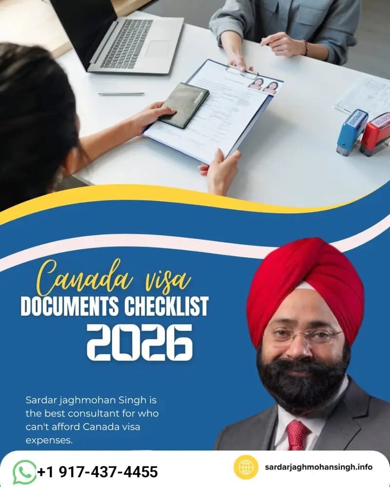Canada visa documents checklist 2026