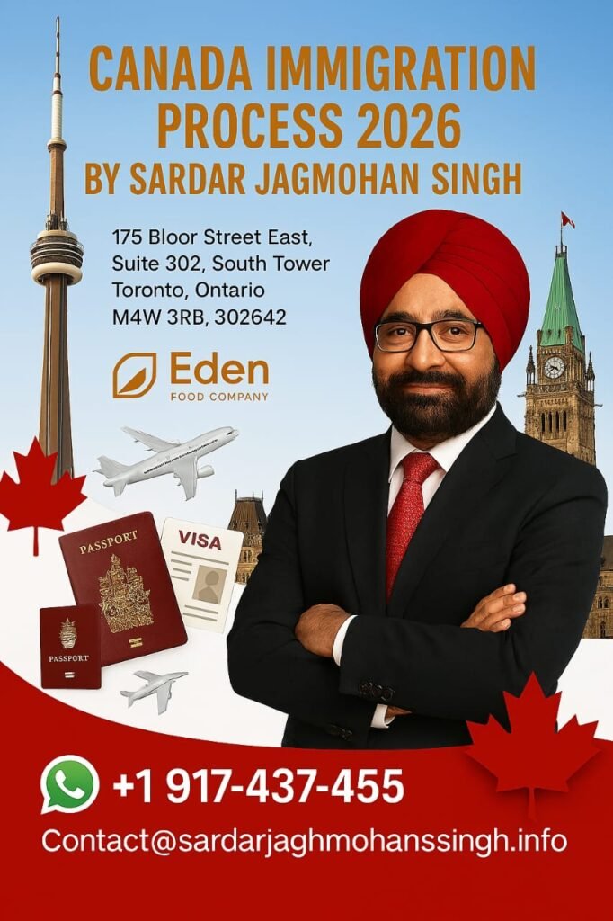 Canada Immigration Process 2026 with Sardar Jagmohan Singh