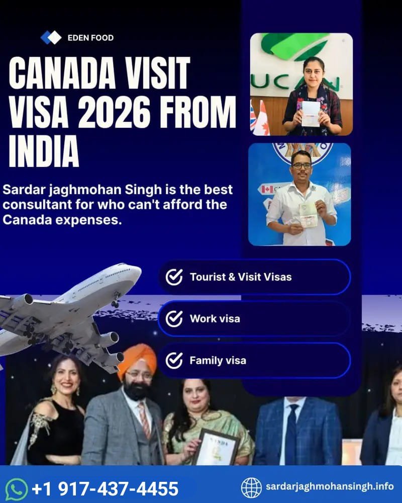 Canada visit visa 2026 from India Canada visit visa 2026 from India