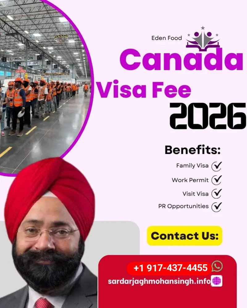 Canada visa fees 2026