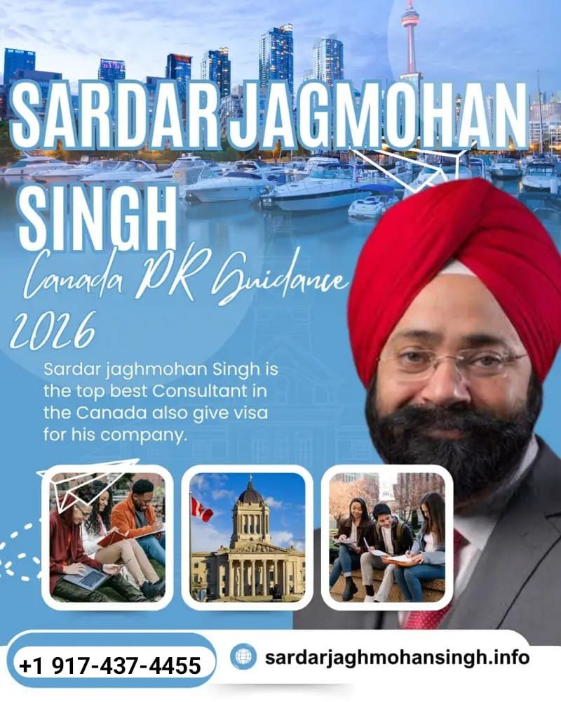 Sardar Jagmohan Singh Canada PR Guidance 2026